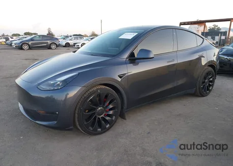2021 Tesla Model Y Performance Dual Motor All-Wheel Drive from USA, damaged, VIN 5YJYGDEF2MF270549